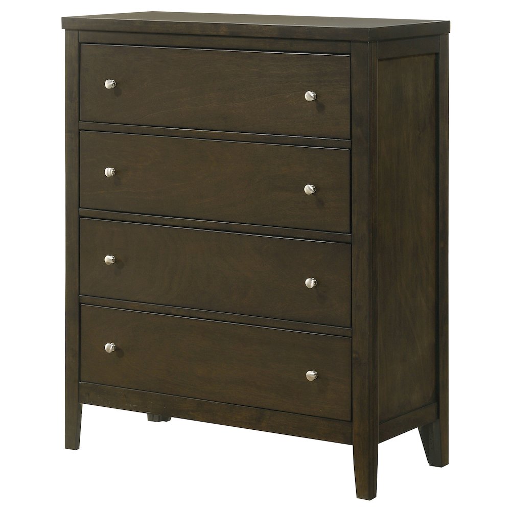 Wilkes 4-drawer Chest of Drawers Dark Cocoa. Picture 4
