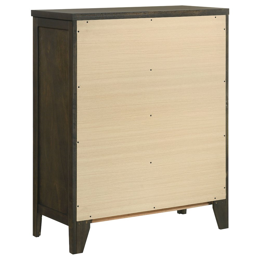 Wilkes 4-drawer Chest of Drawers Dark Cocoa. Picture 6