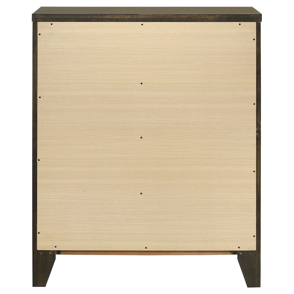 Wilkes 4-drawer Chest of Drawers Dark Cocoa. Picture 7