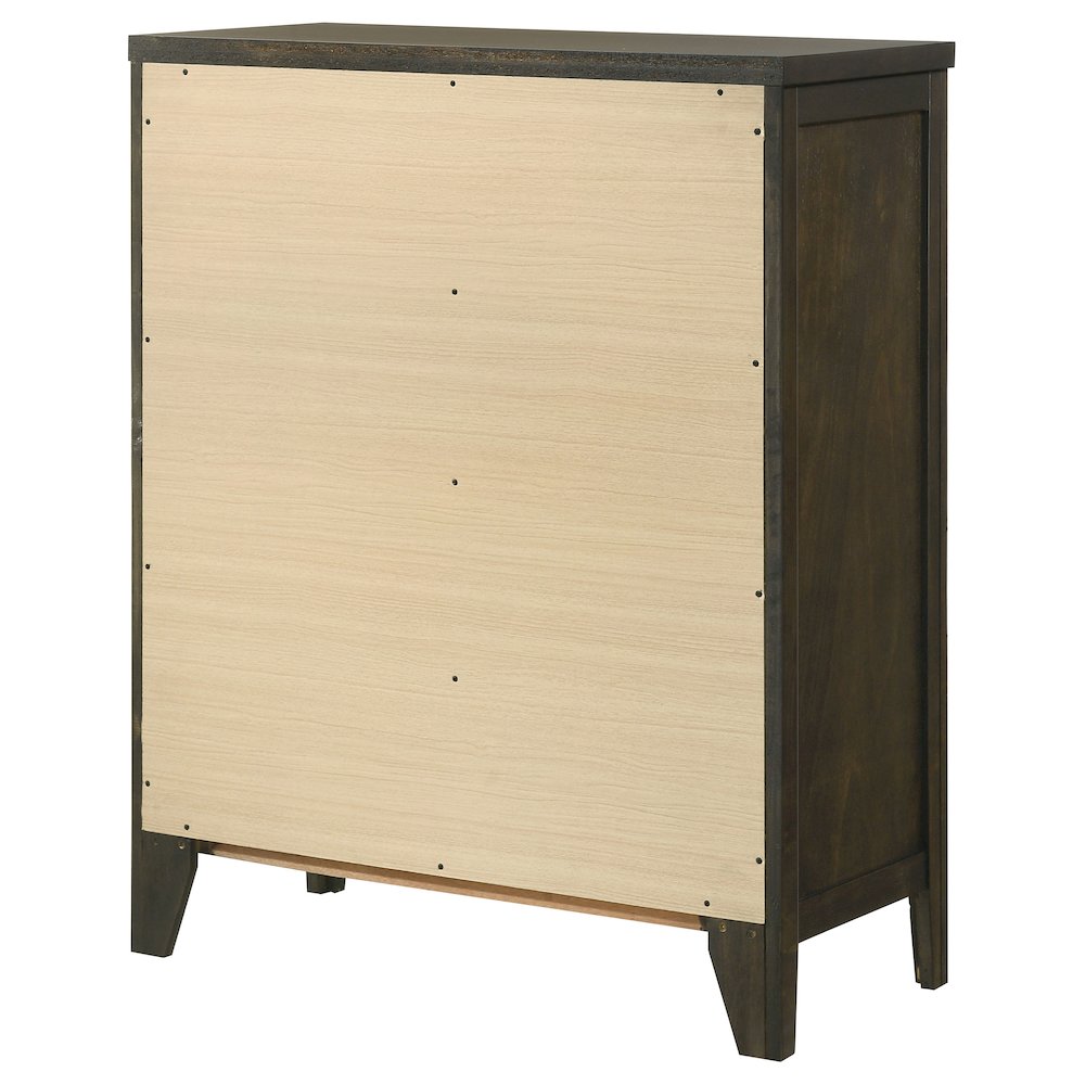 Wilkes 4-drawer Chest of Drawers Dark Cocoa. Picture 8