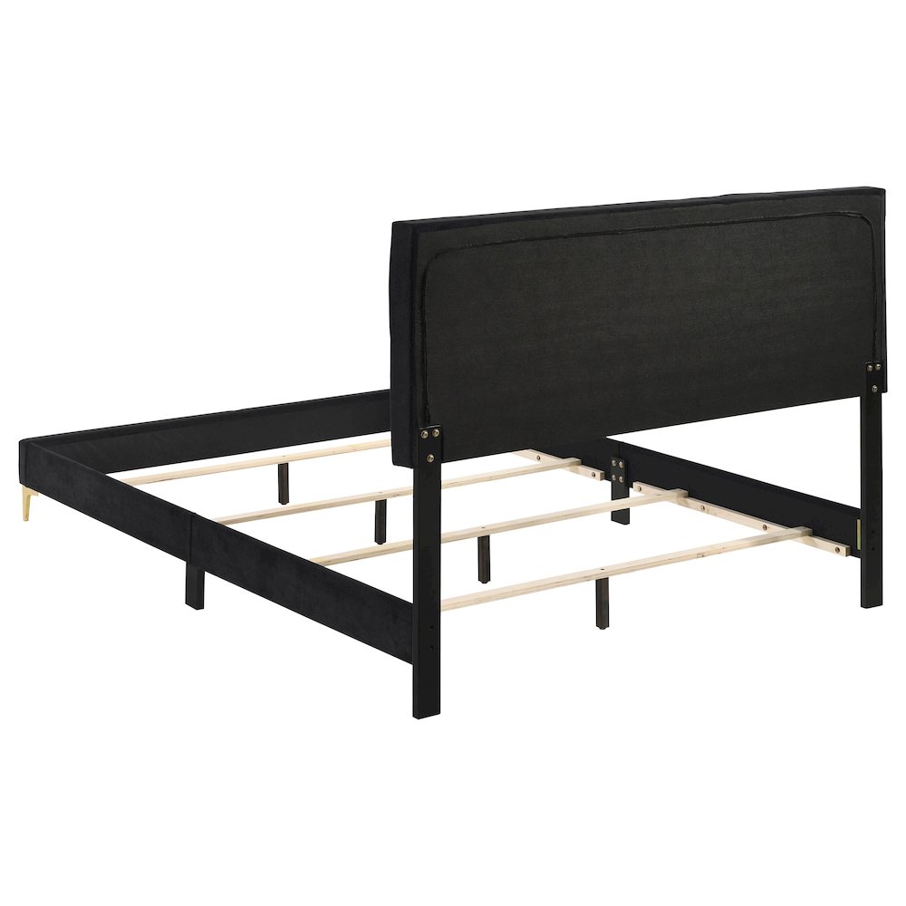 Kendall 5-piece California King Bedroom Set Black. Picture 3