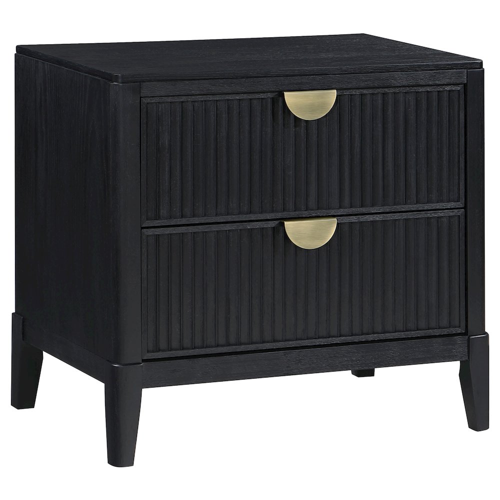 Brookmead 4-piece Queen Bedroom Set Black. Picture 4