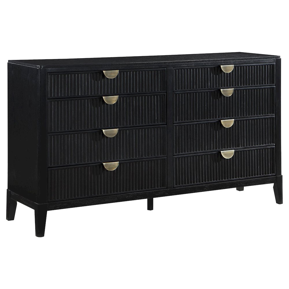 Brookmead 4-piece Queen Bedroom Set Black. Picture 7