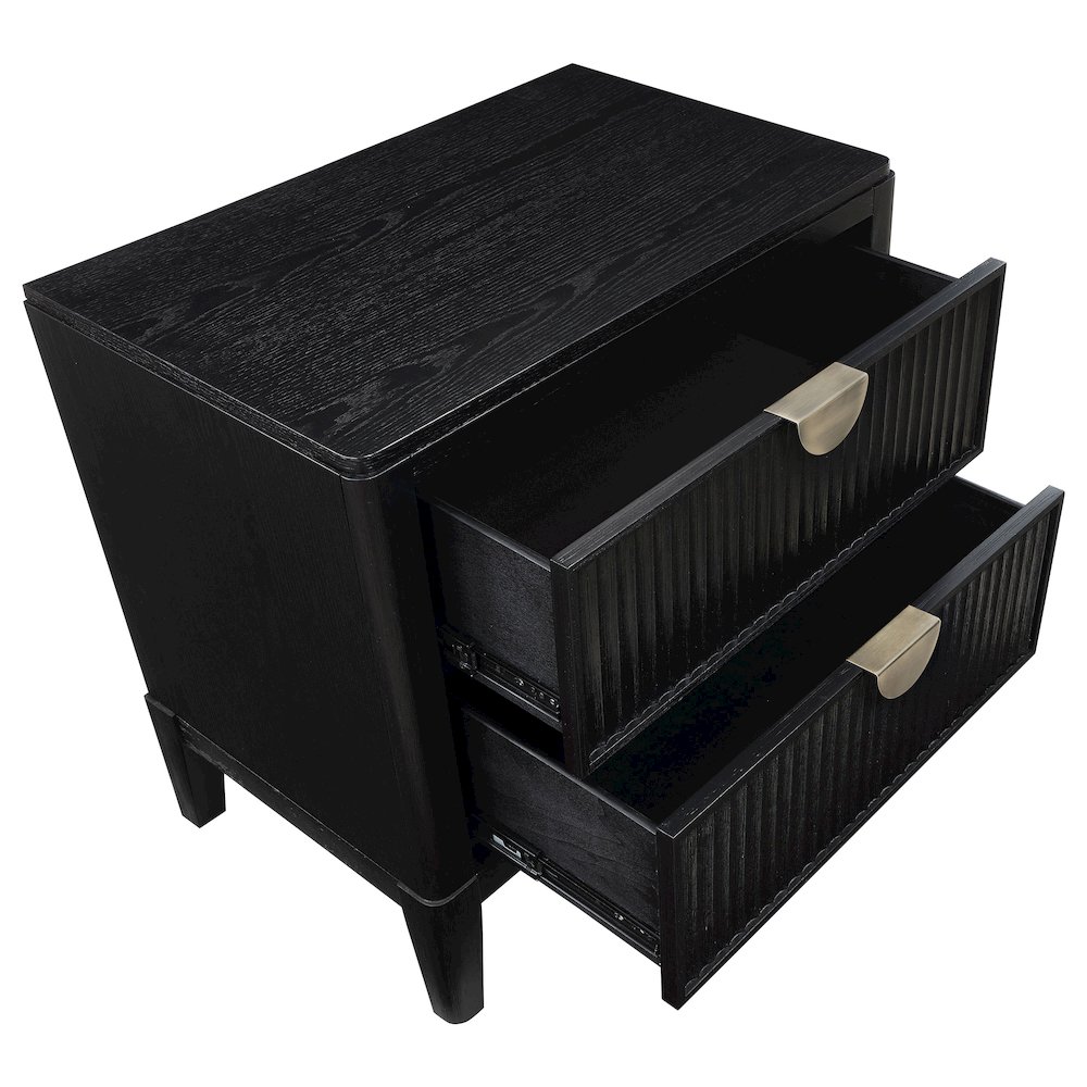 Brookmead 4-piece Queen Bedroom Set Black. Picture 14