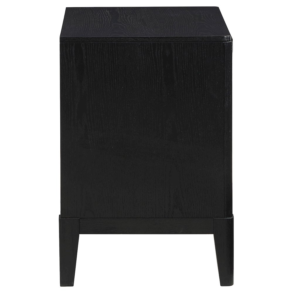 Brookmead 2-drawer Nightstand Black. Picture 9