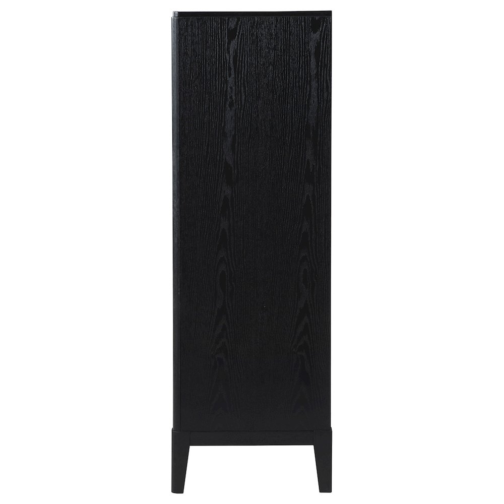 Brookmead 5-drawer Bedroom Chest Black. Picture 5