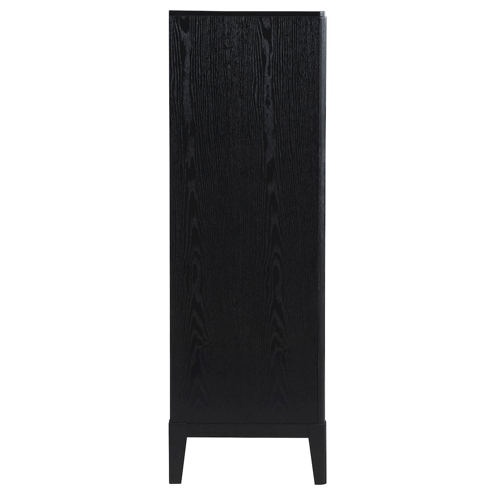 Brookmead 5-drawer Bedroom Chest Black. Picture 9