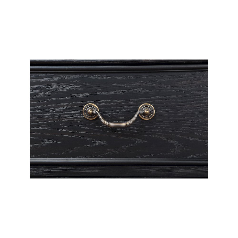 Celina 5-drawer Bedroom Chest Black. Picture 13