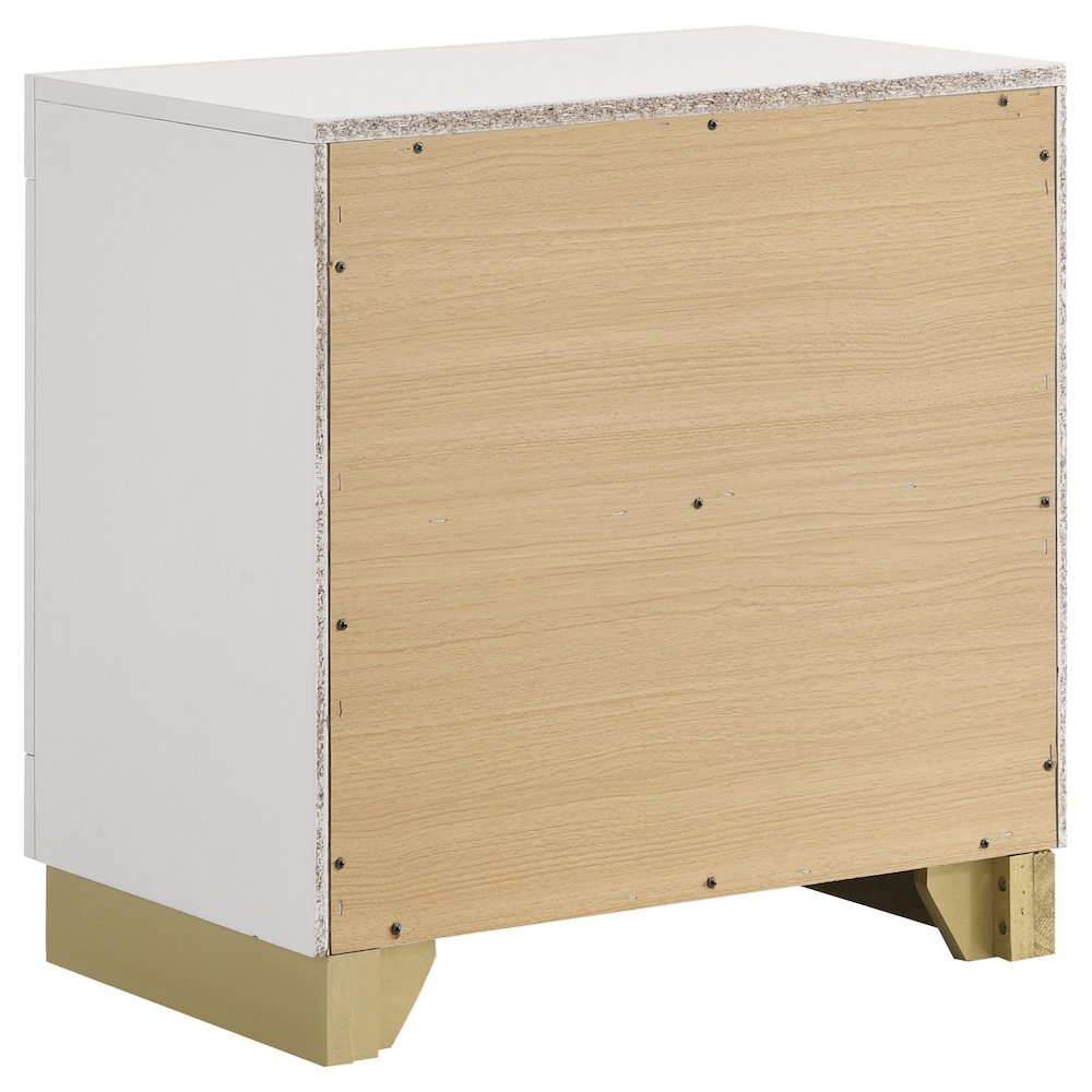 Caraway 2-drawer Nightstand White. Picture 6