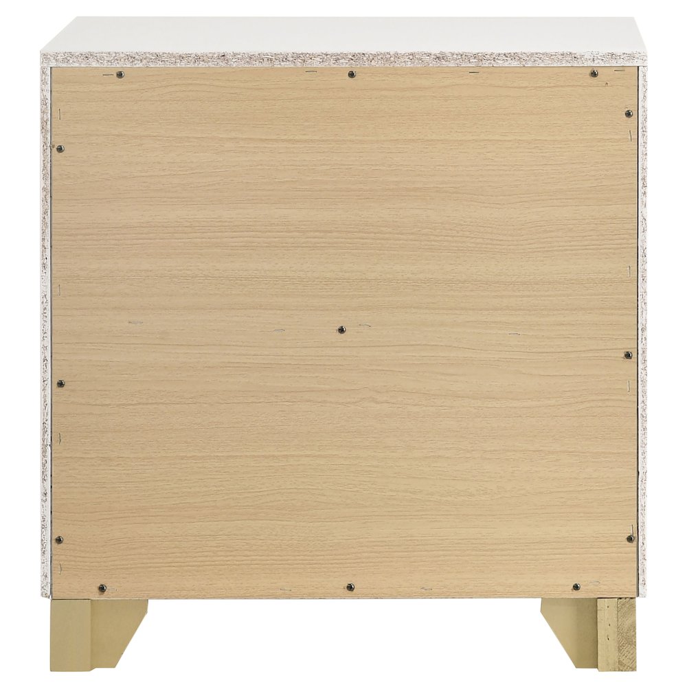 Caraway 2-drawer Nightstand White. Picture 7