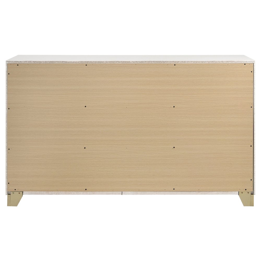 Caraway 6-drawer Dresser White. Picture 7