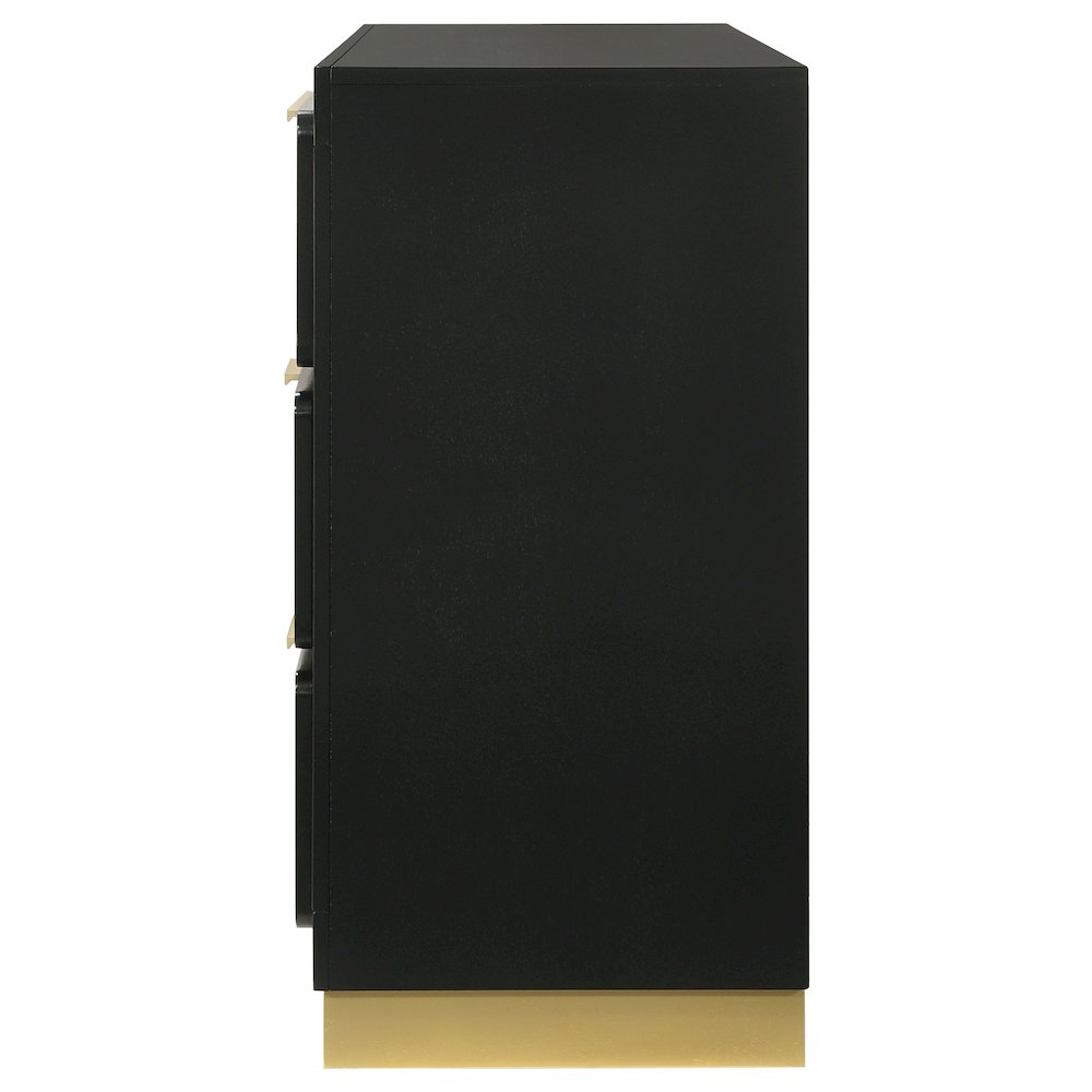 Caraway 6-drawer Dresser Black. Picture 5