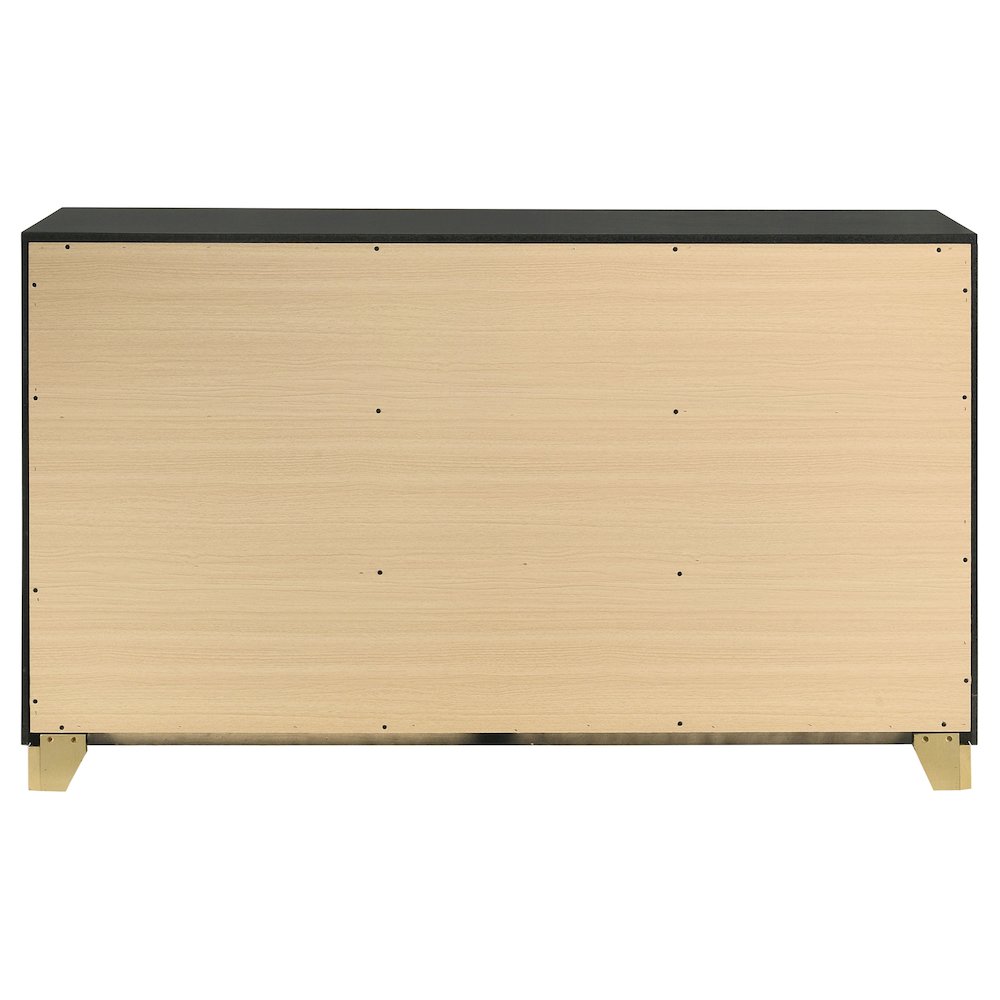 Caraway 6-drawer Dresser Black. Picture 7