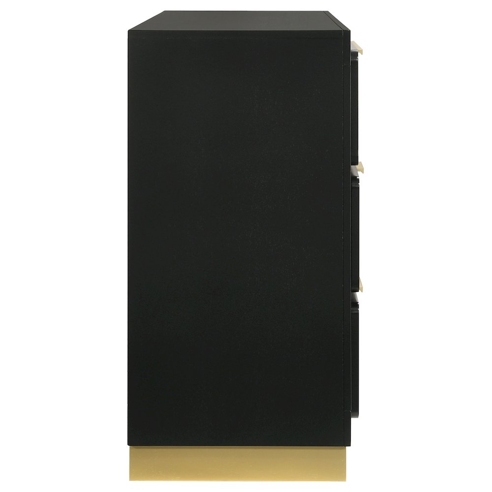 Caraway 6-drawer Dresser Black. Picture 9