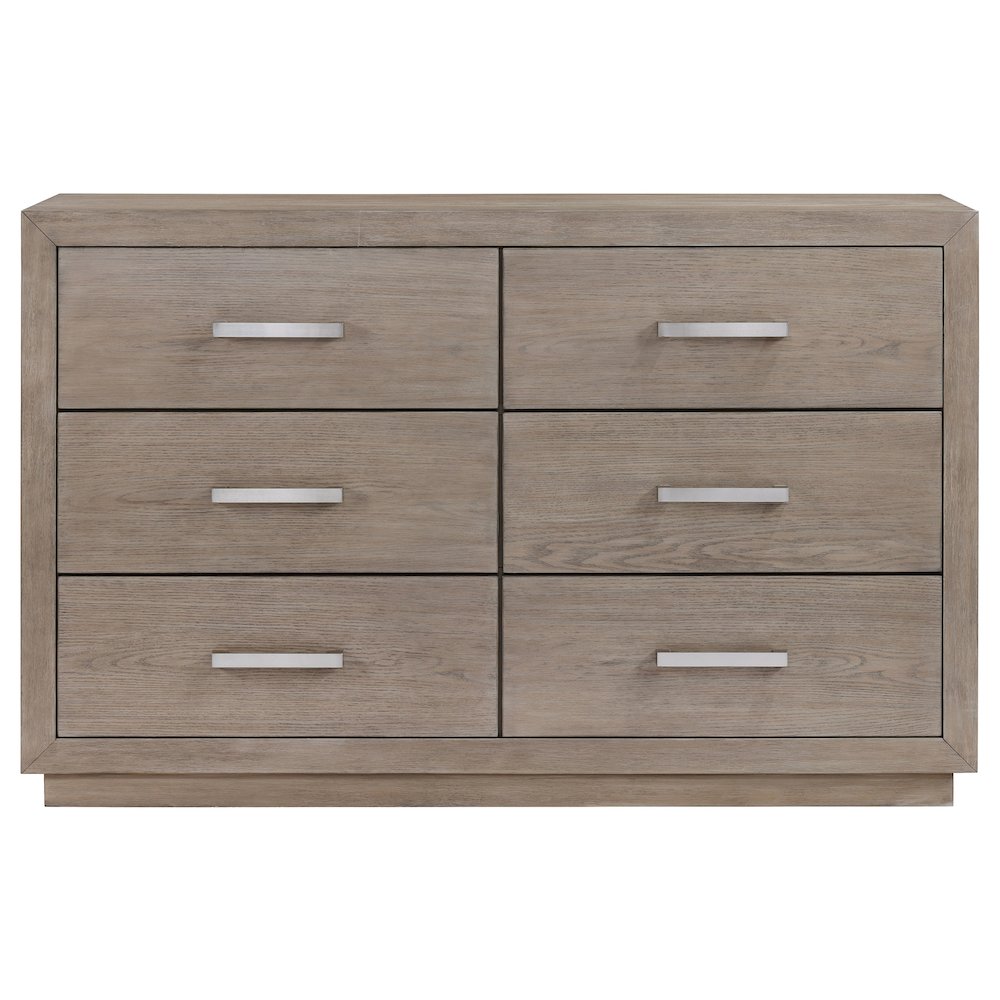 Kenora 6-drawer Dresser Barley Brown. Picture 3