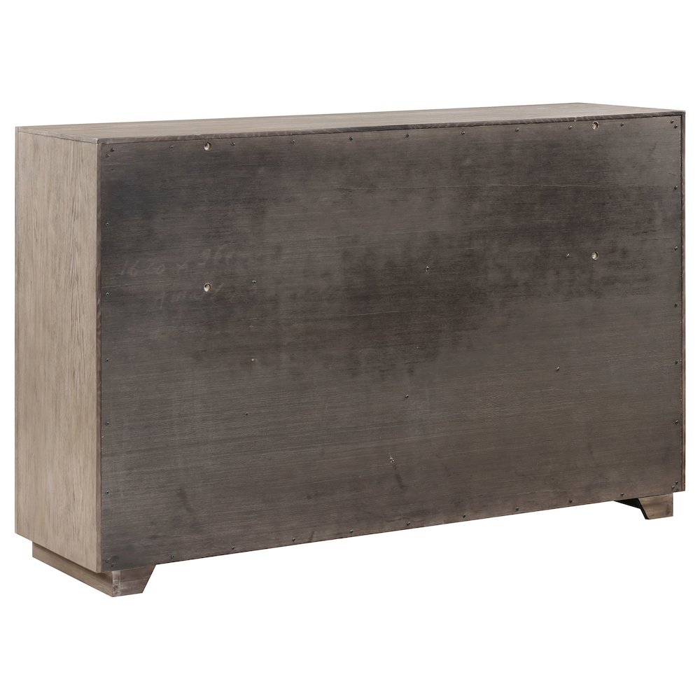Kenora 6-drawer Dresser Barley Brown. Picture 6