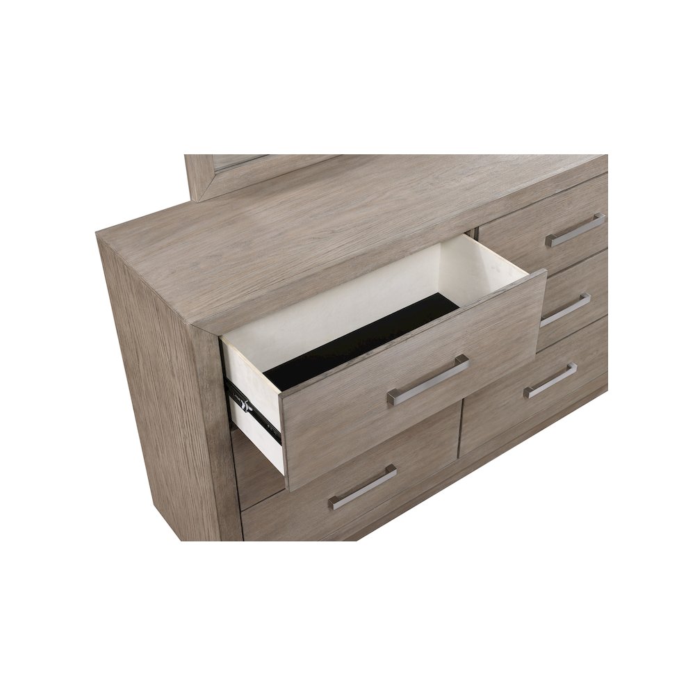Kenora 6-drawer Dresser Barley Brown. Picture 13