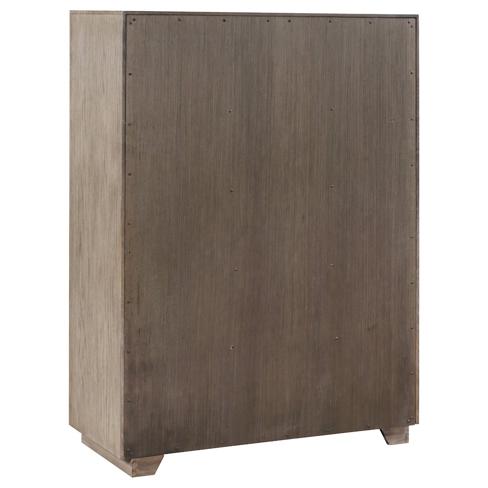 Kenora 5-drawer Bedroom Chest Barley Brown. Picture 6