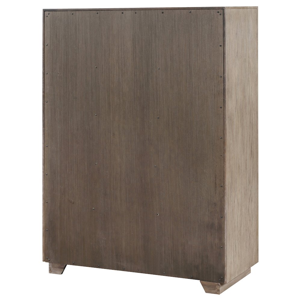 Kenora 5-drawer Bedroom Chest Barley Brown. Picture 8