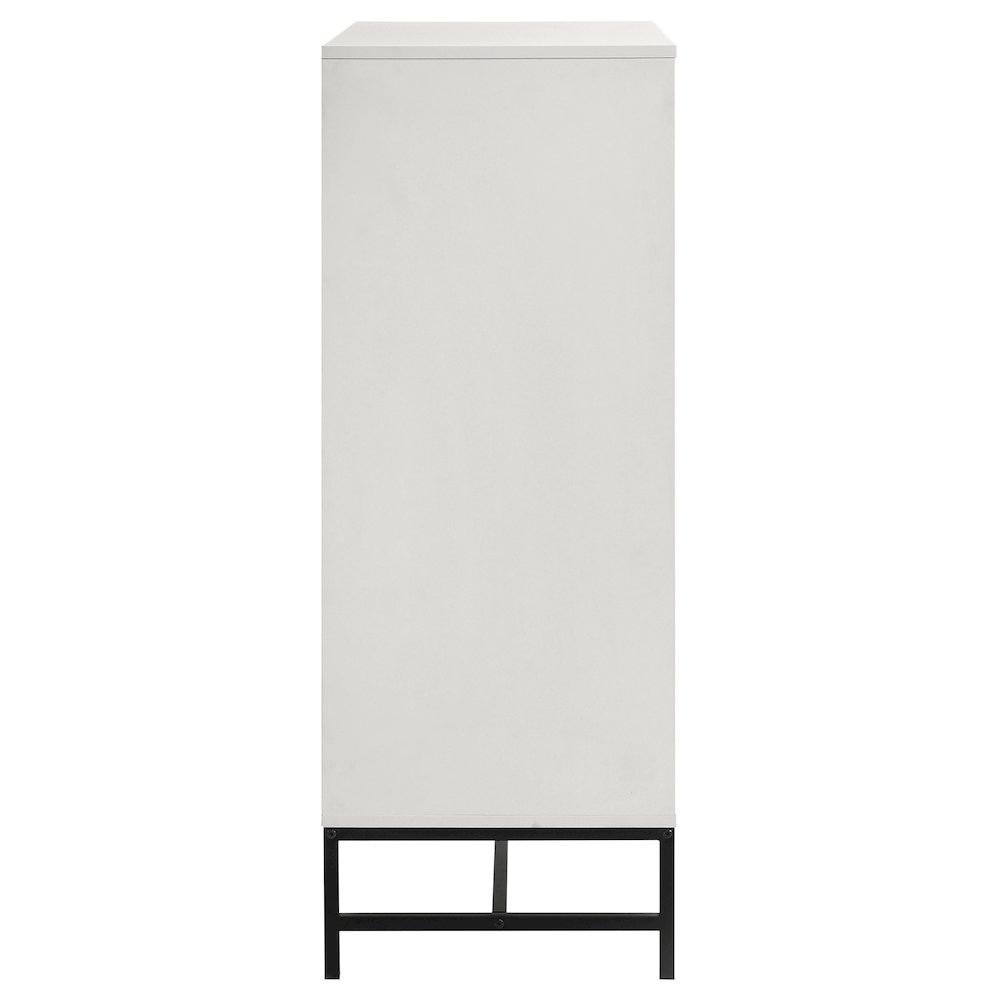 Sonora 4-drawer Bedroom Chest White. Picture 5