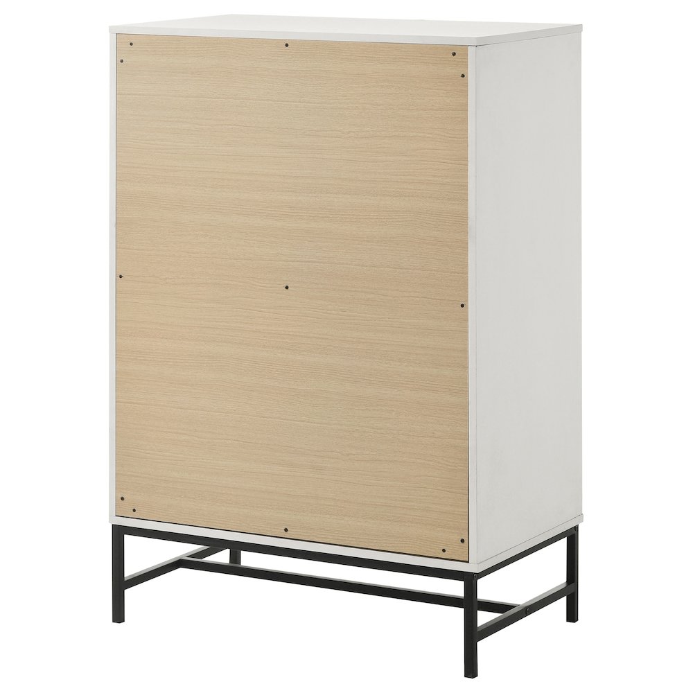 Sonora 4-drawer Bedroom Chest White. Picture 8