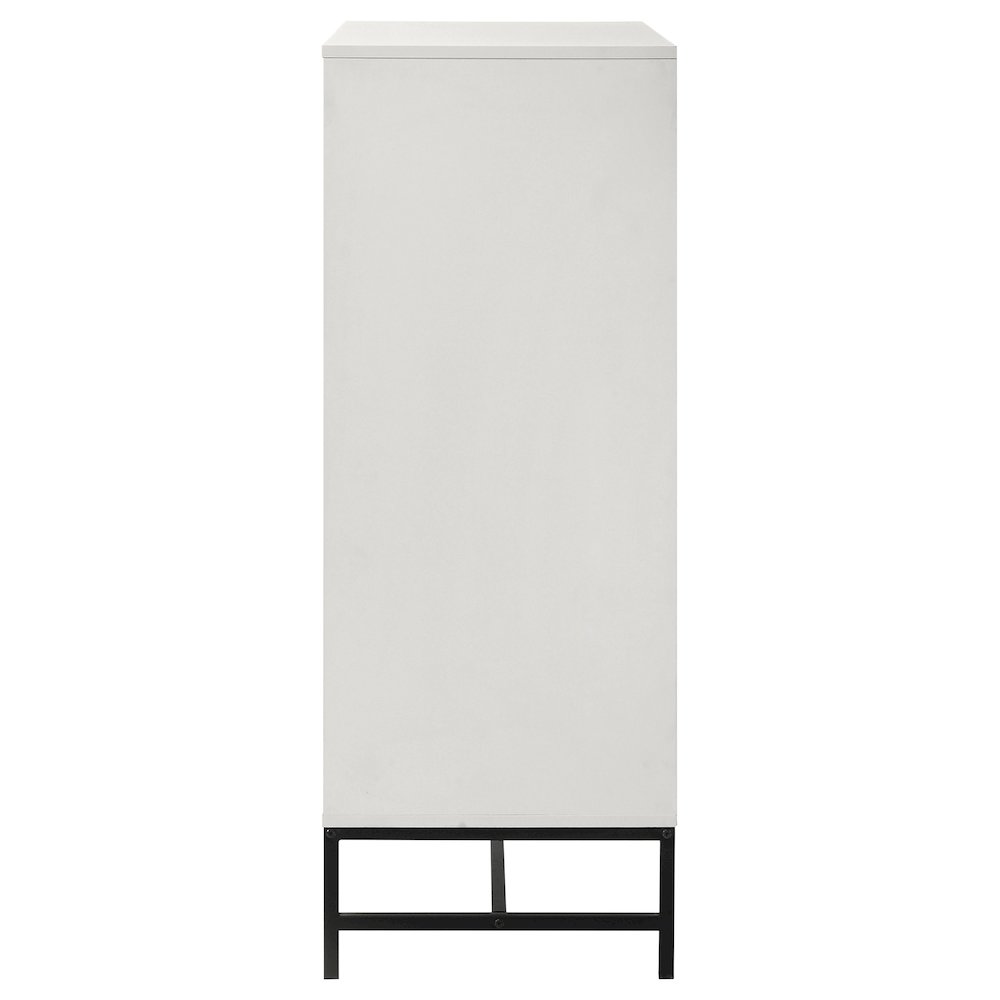 Sonora 4-drawer Bedroom Chest White. Picture 9