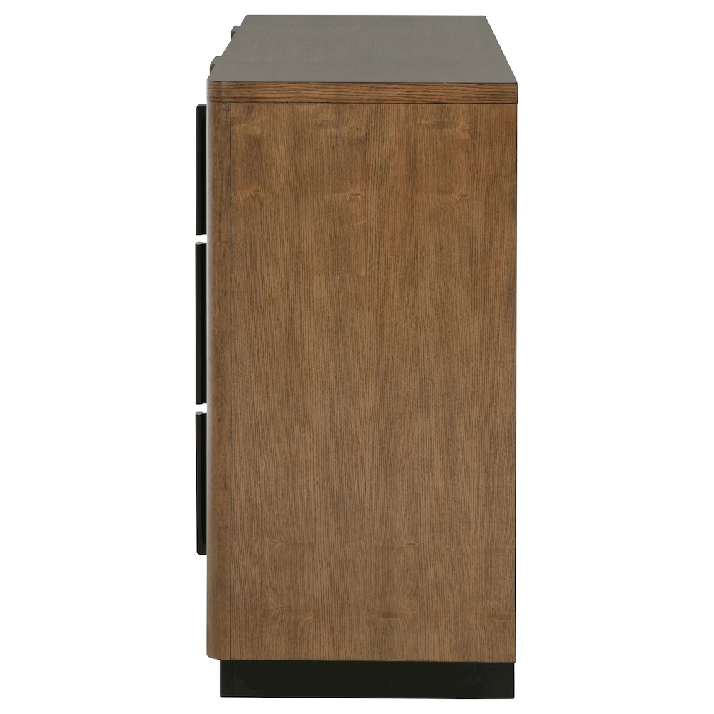 Terrace 6-drawer Dresser Cabinet Ash Brown. Picture 5