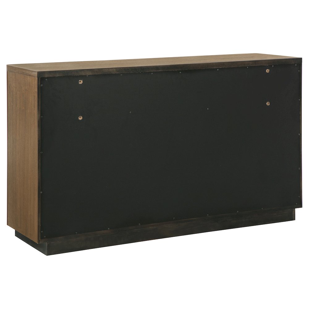 Terrace 6-drawer Dresser Cabinet Ash Brown. Picture 6