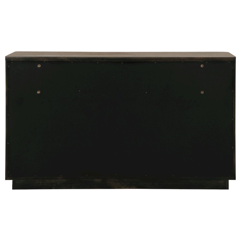 Terrace 6-drawer Dresser Cabinet Ash Brown. Picture 7