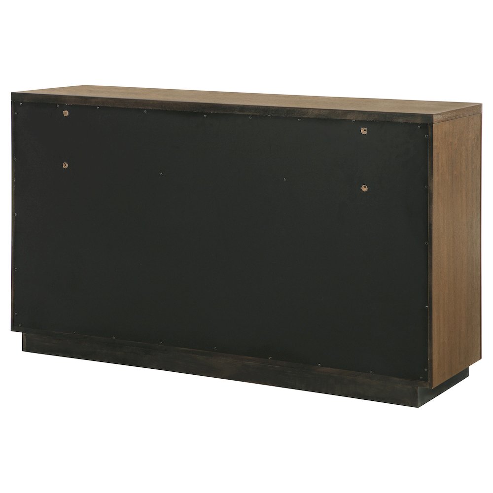 Terrace 6-drawer Dresser Cabinet Ash Brown. Picture 8