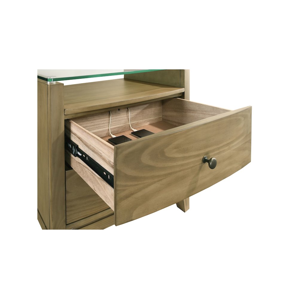 Granada 4-piece Queen Bedroom Set Natural Pine. Picture 14