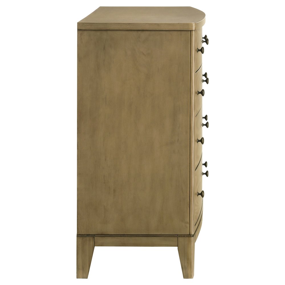 Granada 8-drawer Dresser Cabinet Natural Pine. Picture 9