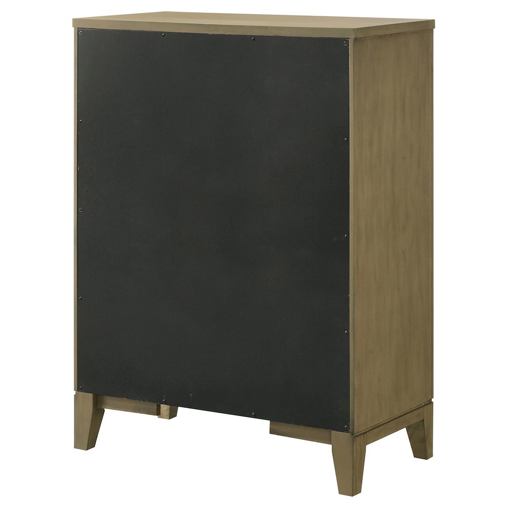 Granada 5-drawer Bedroom Chest of Drawers Natural Pine. Picture 8