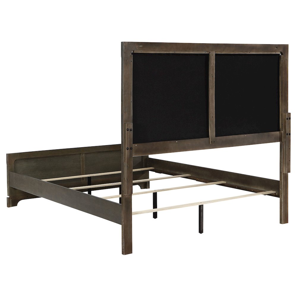 Gran Park 59-inch Eastern King Panel Bed Dark Cocoa. Picture 5