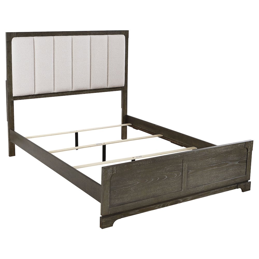 Gran Park 59-inch Queen Panel Bed Dark Cocoa. Picture 1