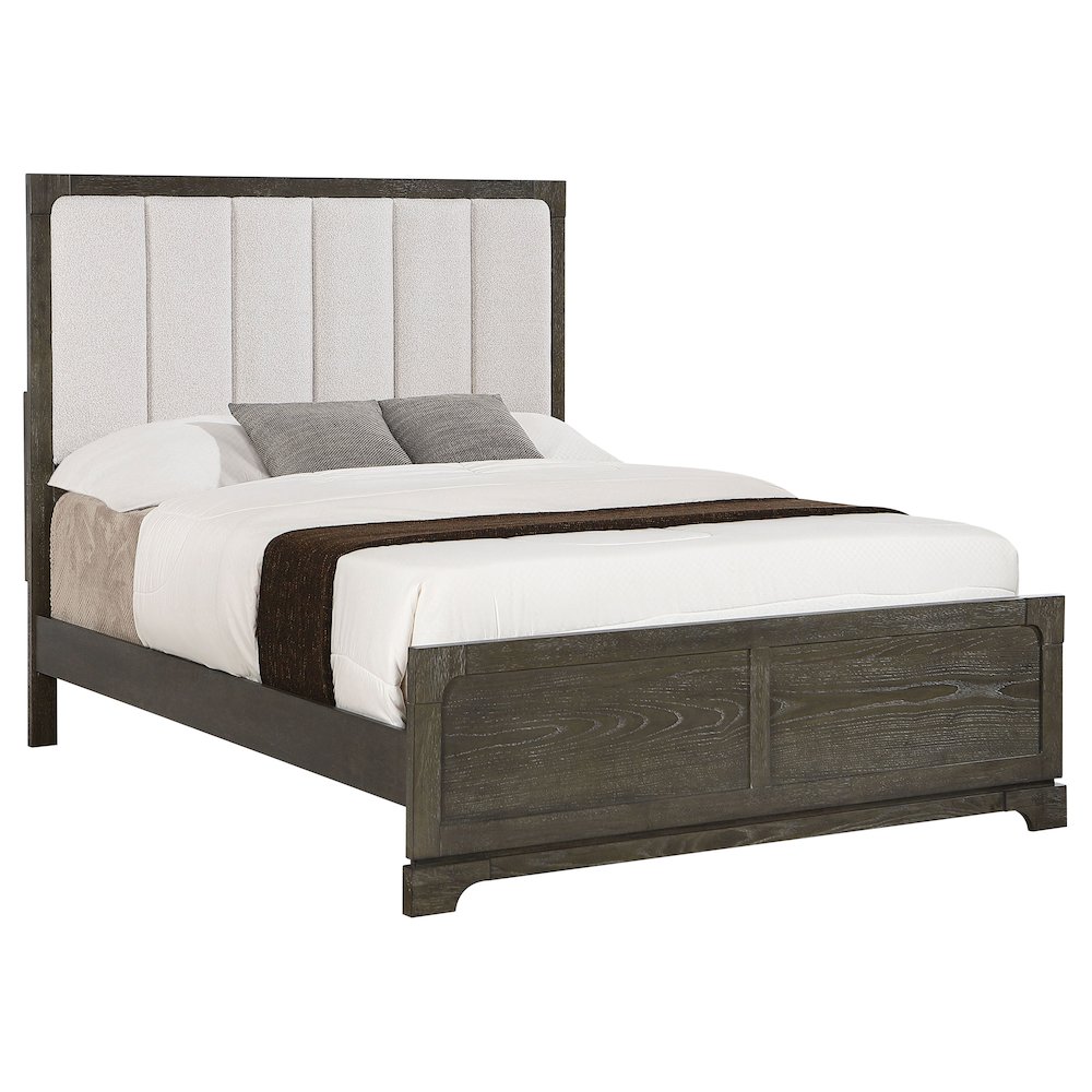 Gran Park 59-inch Queen Panel Bed Dark Cocoa. Picture 3