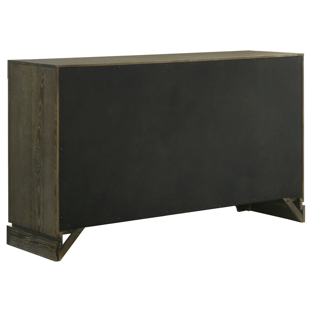 Gran Park 6-drawer Dresser Cabinet Dark Cocoa. Picture 6