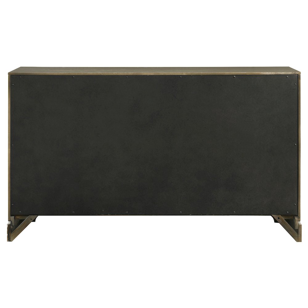 Gran Park 6-drawer Dresser Cabinet Dark Cocoa. Picture 7