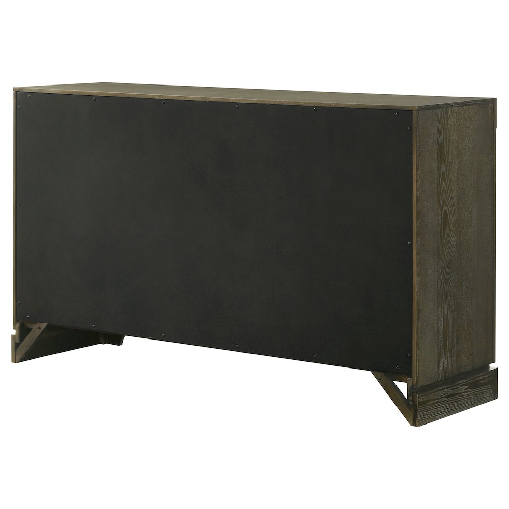 Gran Park 6-drawer Dresser Cabinet Dark Cocoa. Picture 8