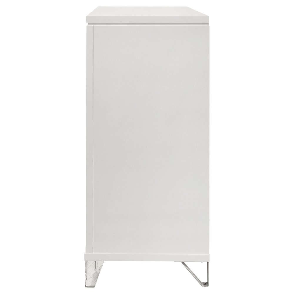 Marmore 9-drawer Dresser Cabinet White. Picture 5