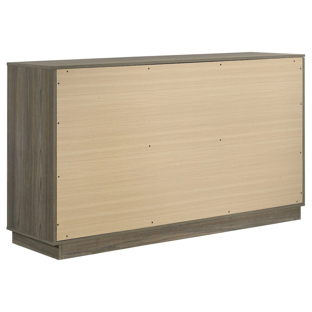 Fenwick 9-drawer Dresser Grey Oak. Picture 6