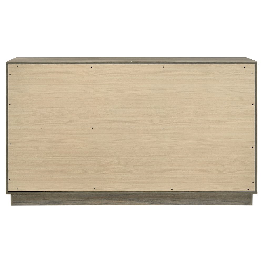 Fenwick 9-drawer Dresser Grey Oak. Picture 7
