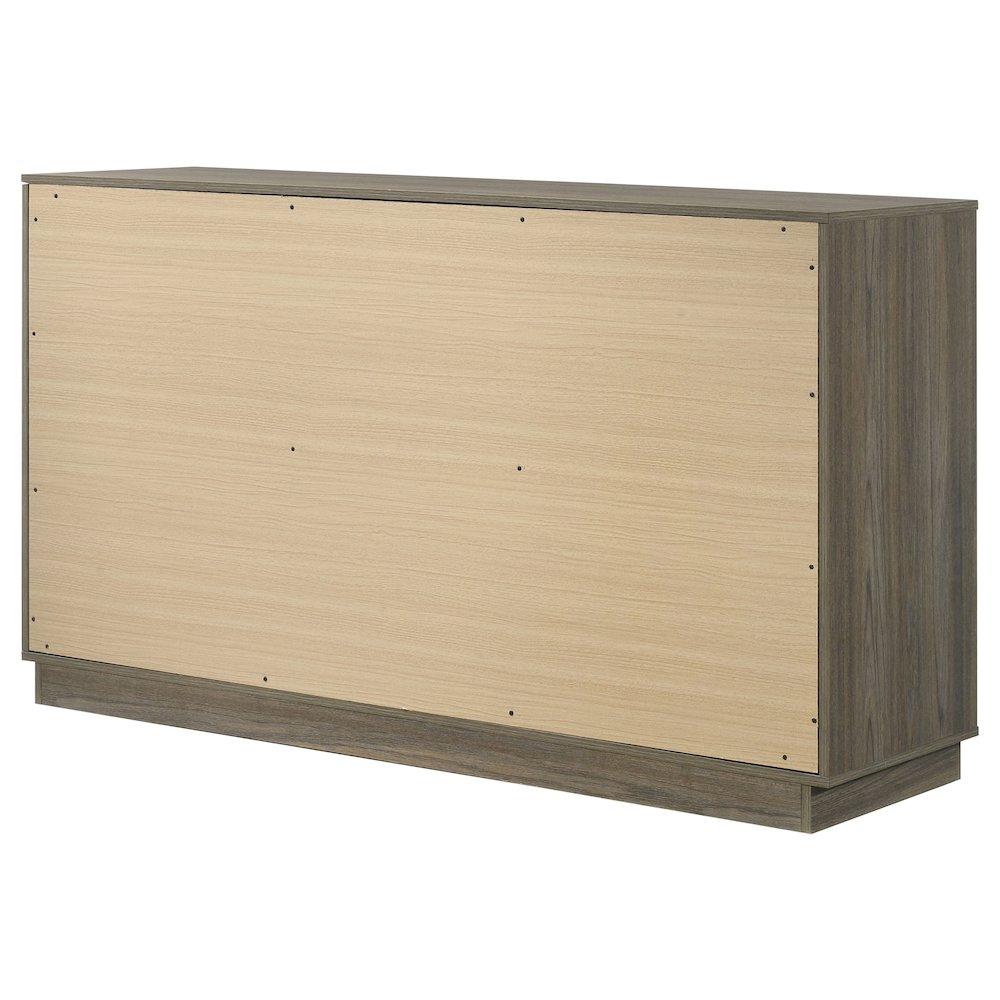 Fenwick 9-drawer Dresser Grey Oak. Picture 8