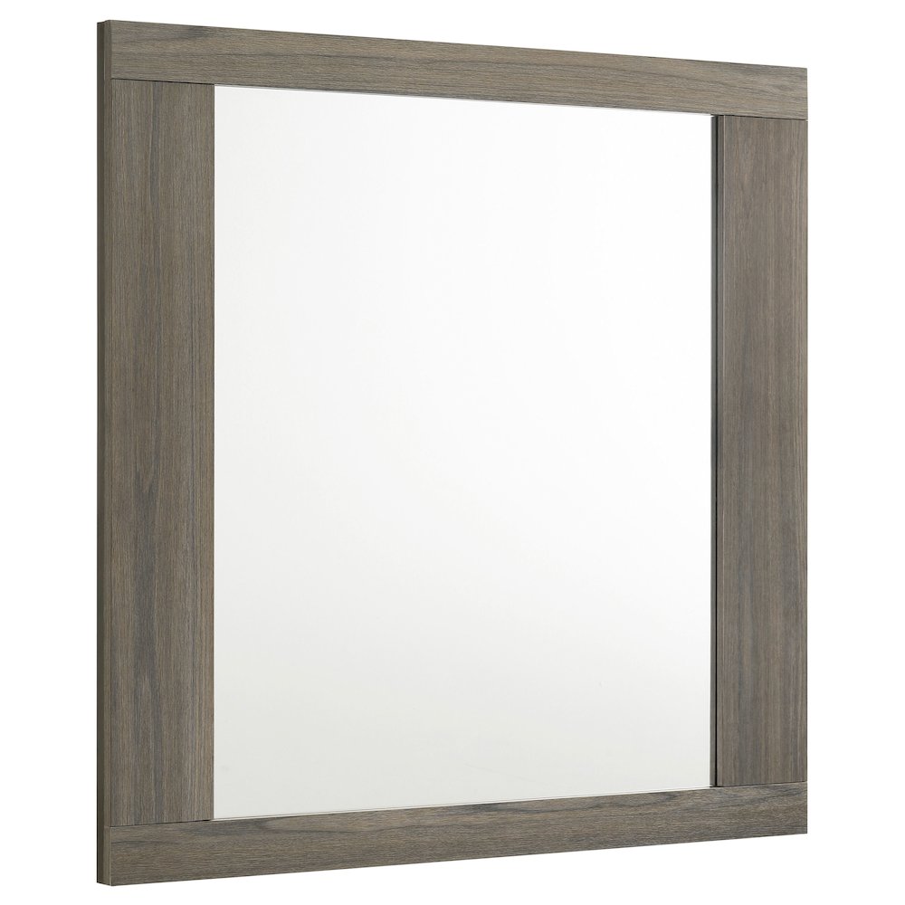 Fenwick Dresser Mirror Grey Oak. Picture 1