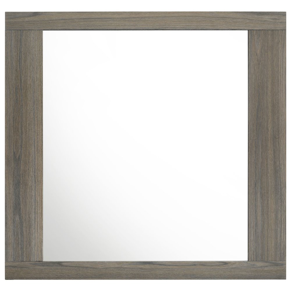 Fenwick Dresser Mirror Grey Oak. Picture 3