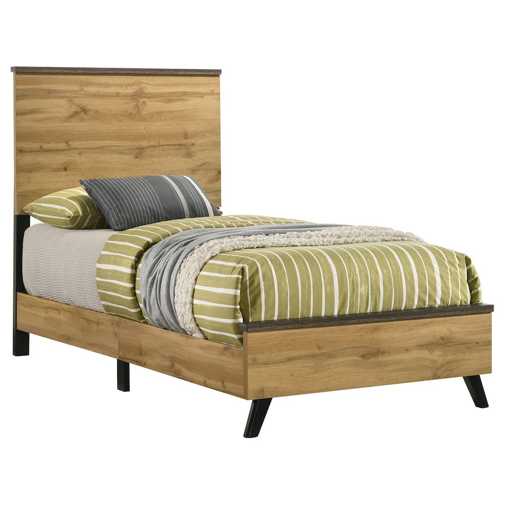 Kaywood 52-inch Twin Panel Bed Natural Pine. Picture 3