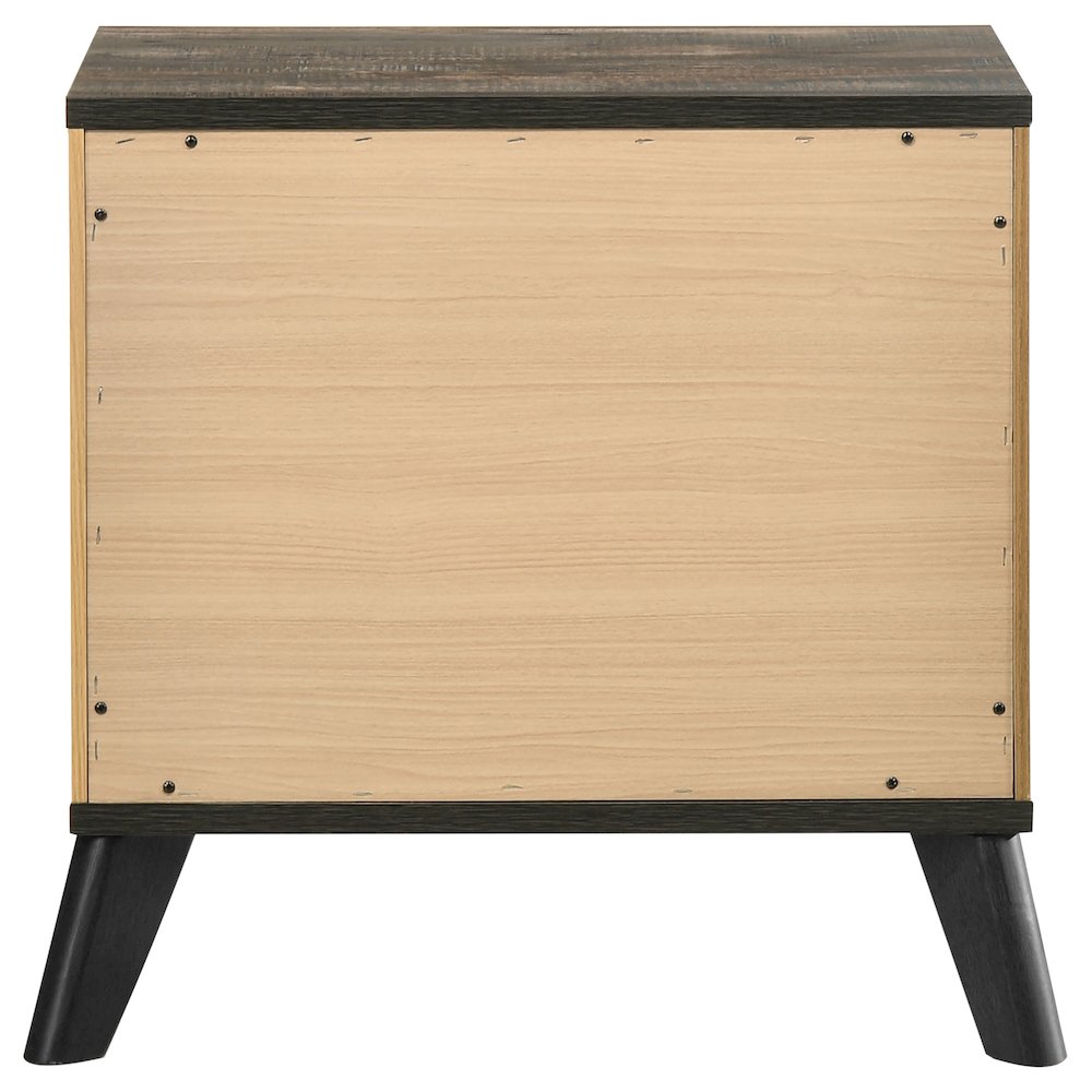 Kaywood 2-drawer Nightstand Bedside Table Natural Pine. Picture 5