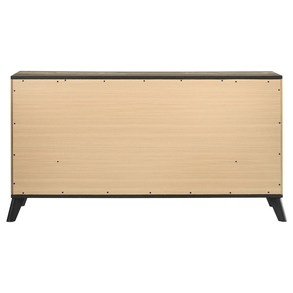 Kaywood 6-drawer Dresser Cabinet Natural Pine. Picture 7