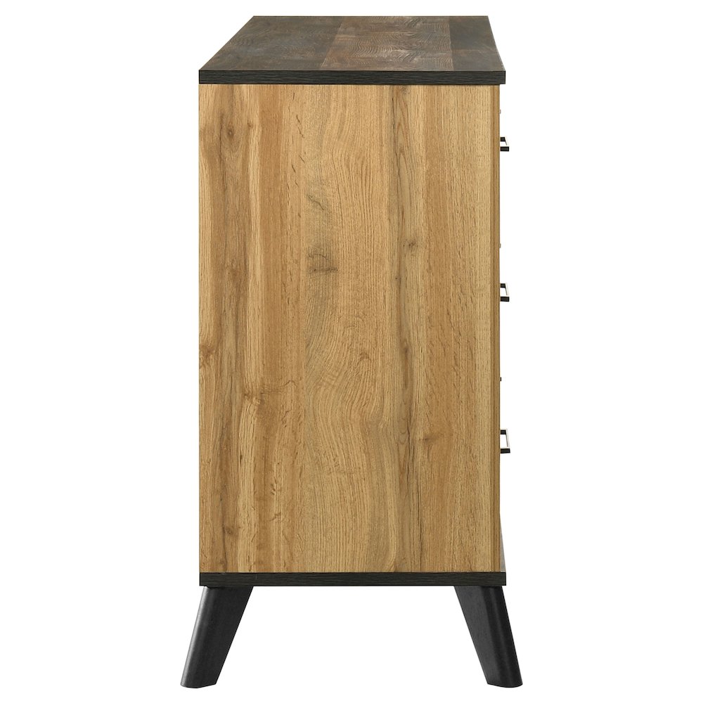 Kaywood 6-drawer Dresser Cabinet Natural Pine. Picture 9