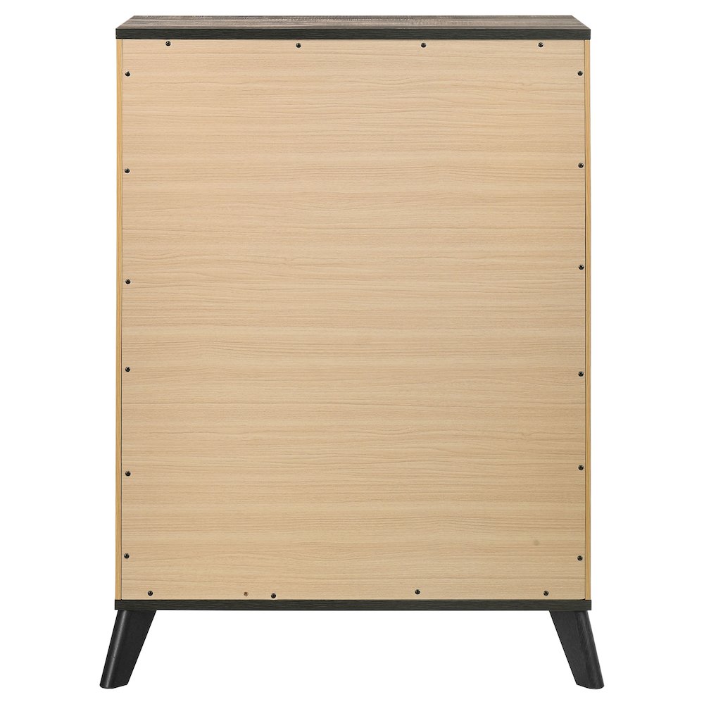 Kaywood 4-drawer Bedroom Chest of Drawers Natural Pine. Picture 7